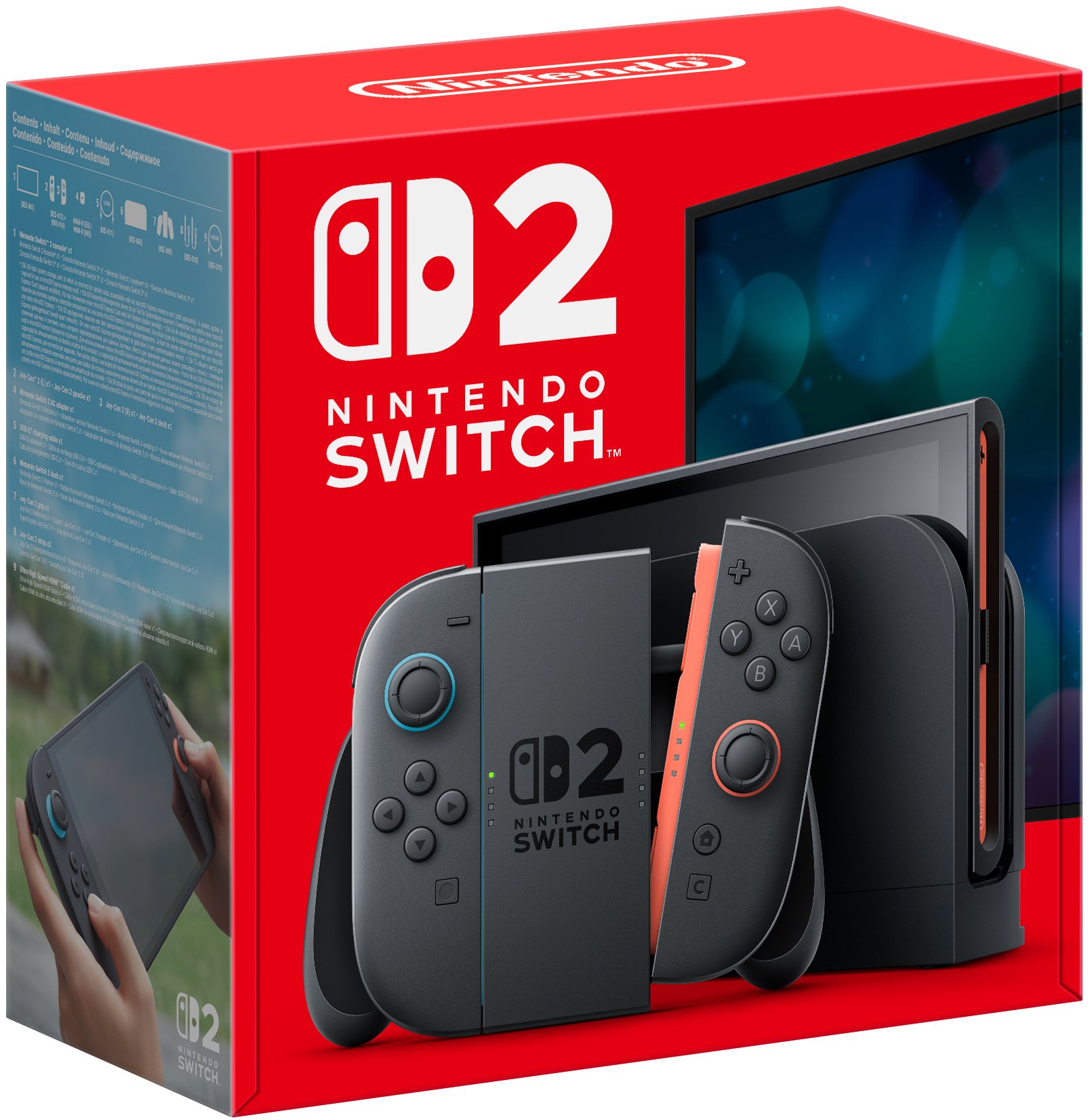 Nintendo Spēļu konsole Switch 2 Black