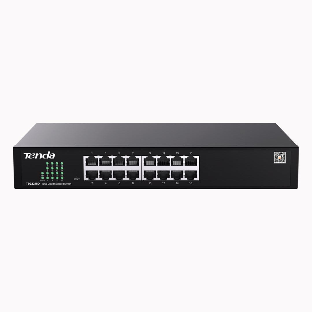 Tenda TEG2216D 16-Port Gigabit Ethernet Cloud