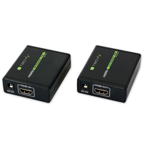 Techly HDMI Extender über Netzwerkkabel Cat5e/6