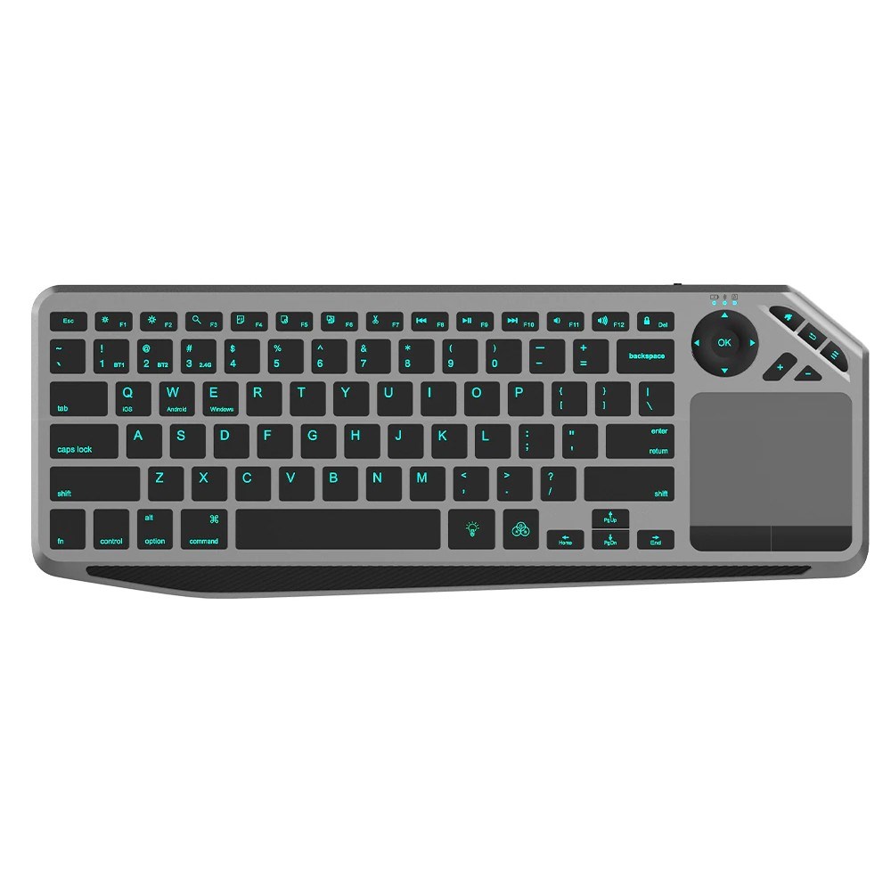 Techly Klawiatura bezprzewodowa BT/RF 2.4GHz