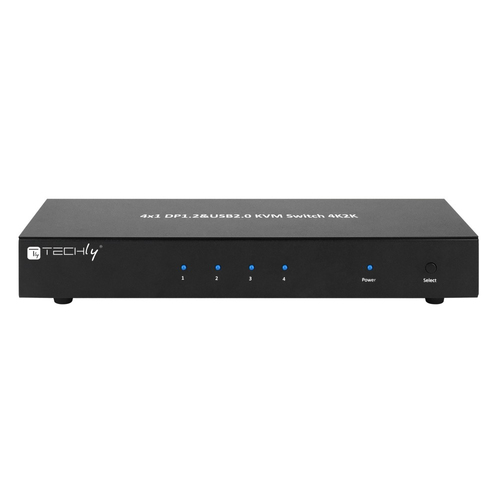Slēdzis Techly TECHLY KVM DISPLAYPORT/USB 4X1