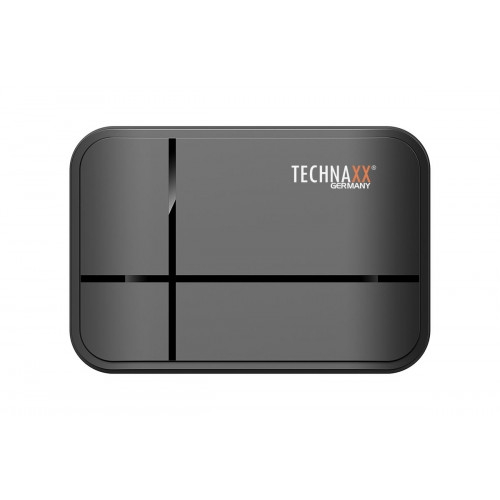 Technaxx bezvadu piespraužamais mikrofons, Black (TX-301)