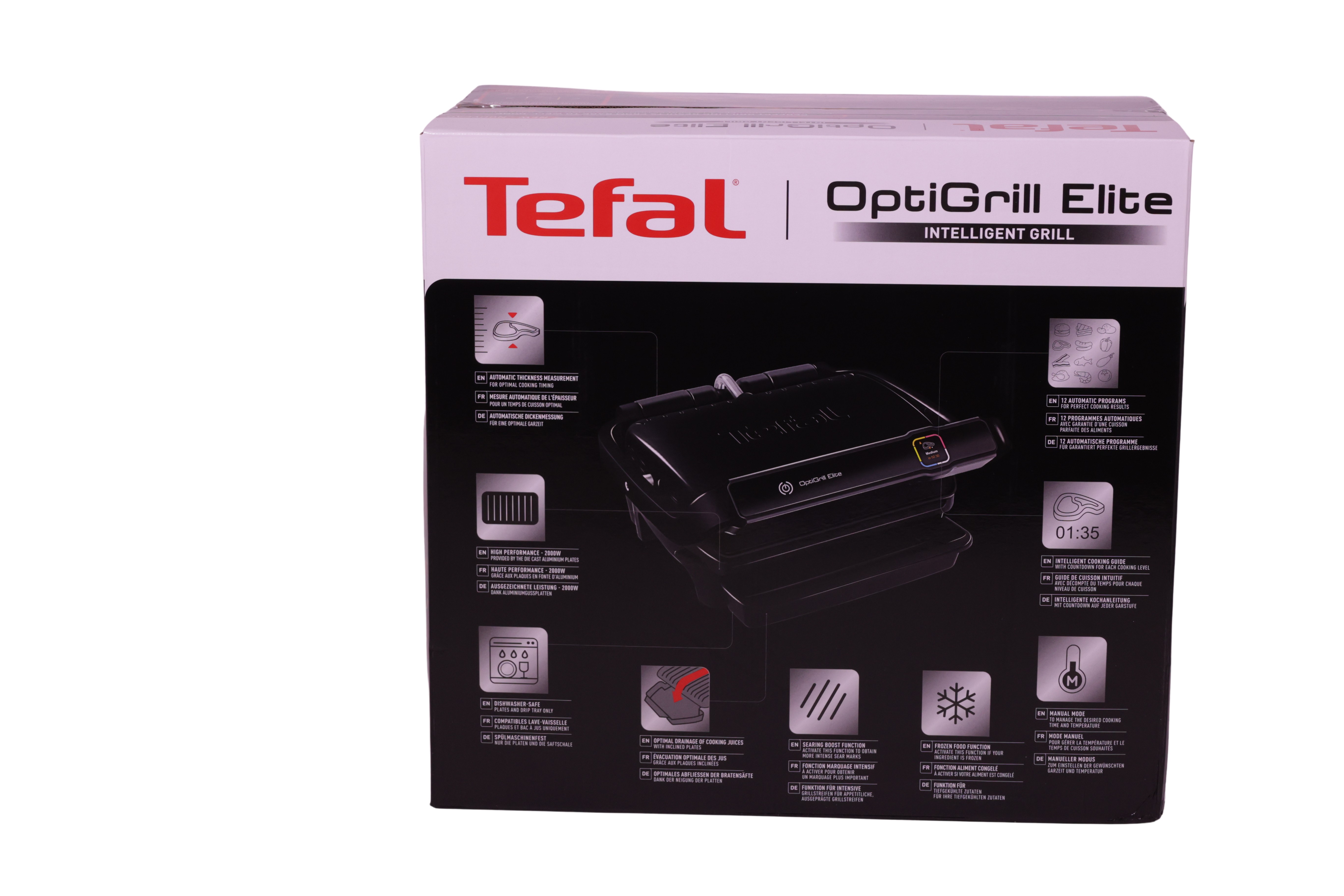 Elektriskais grils Tefal Tefal Optigrill Elite