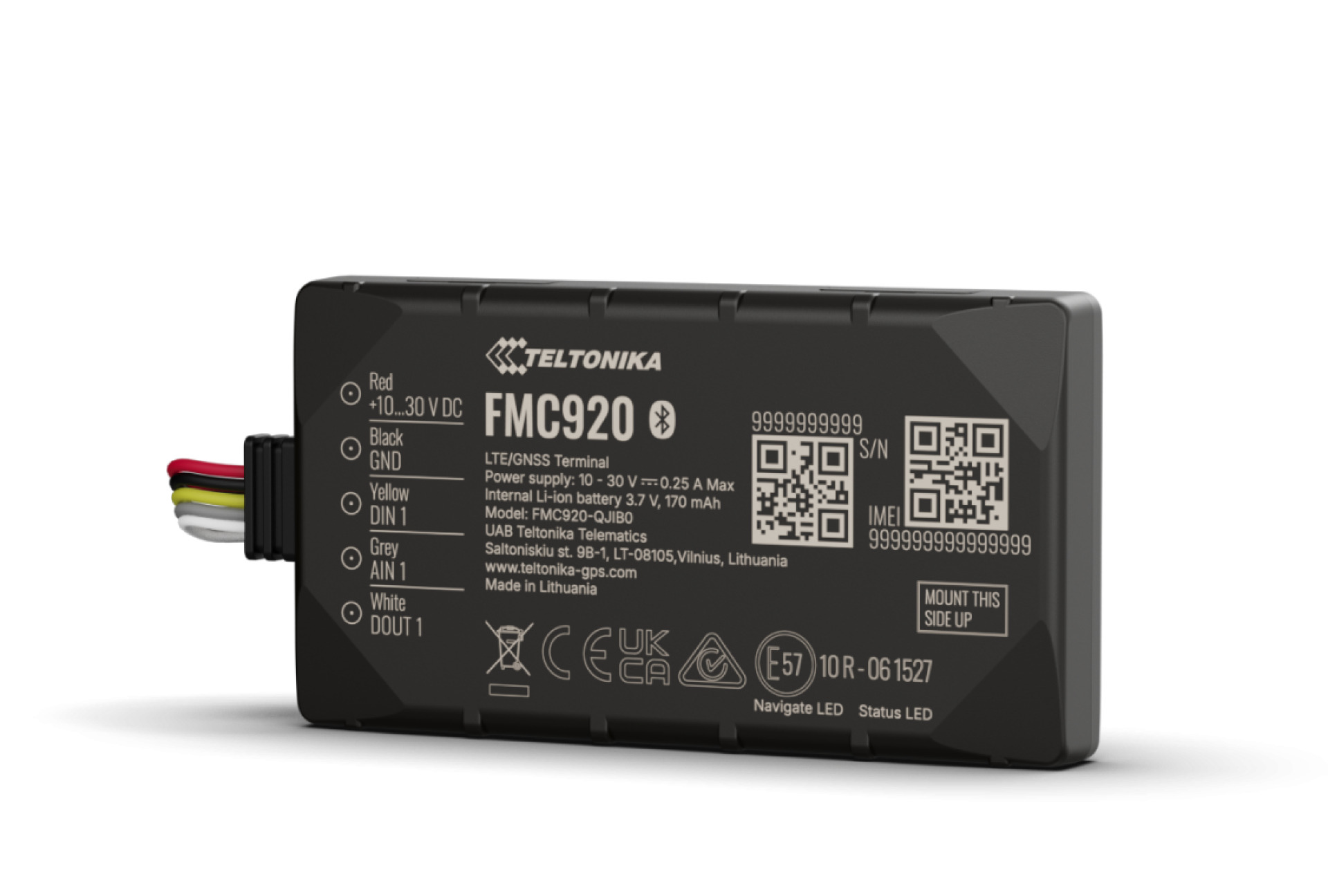 TELTONIKA TELEMATICS FMC920 4G LTE Cat