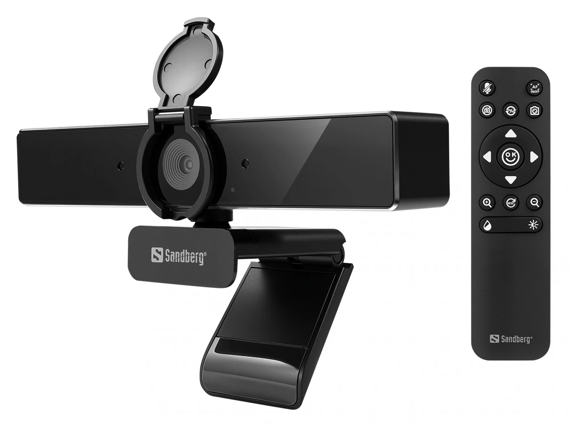 Sandberg USB-C/A tīmekļa kamera Pro Remote
