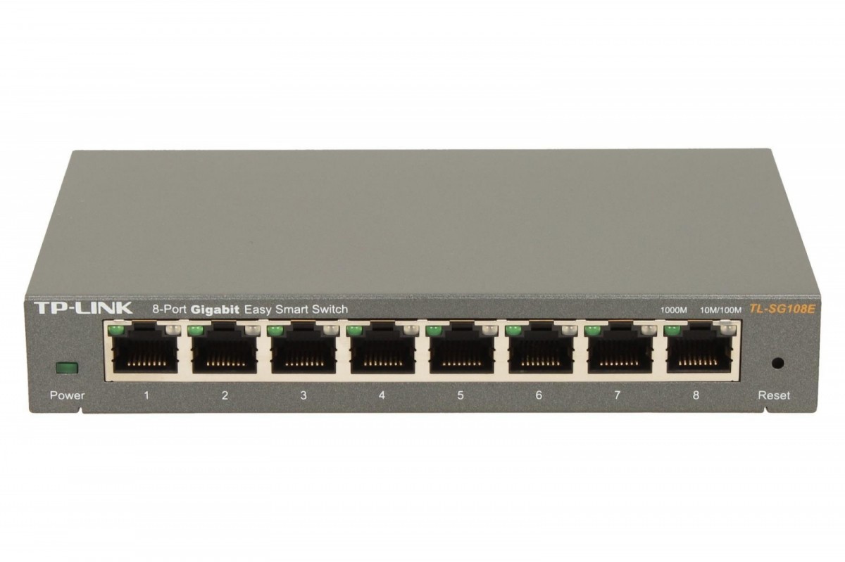 TP-Link TL-SG108E (Black) | TL-SG108E |