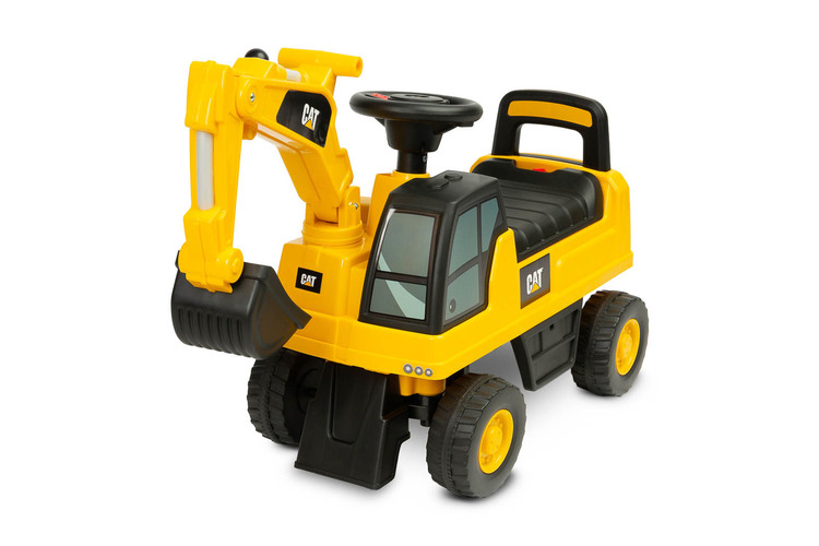 TOYZ braucamā rotaļlieta kaķa ekskavators |