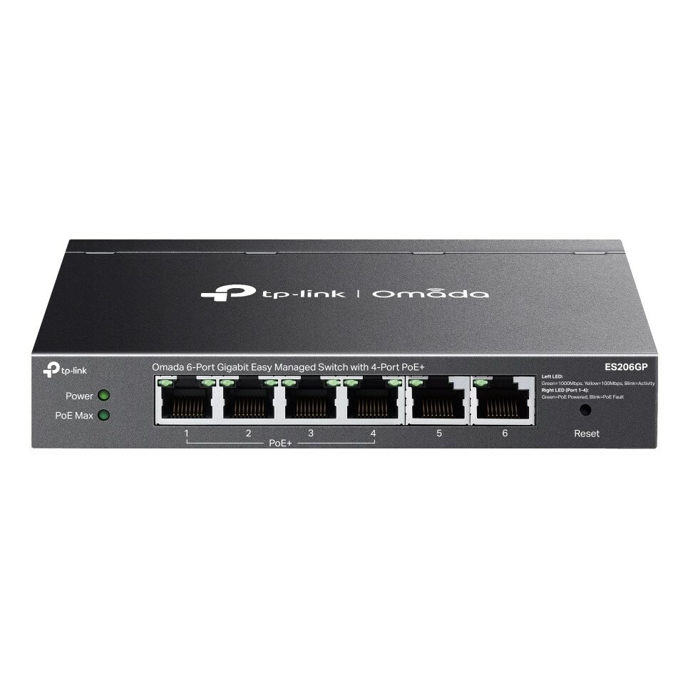 TP-Link Omada ES206GP pārvaldāms tīkla slēdzis