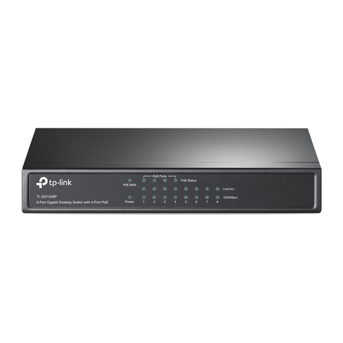 TP-Link 8 portu Gigabit galda PoE