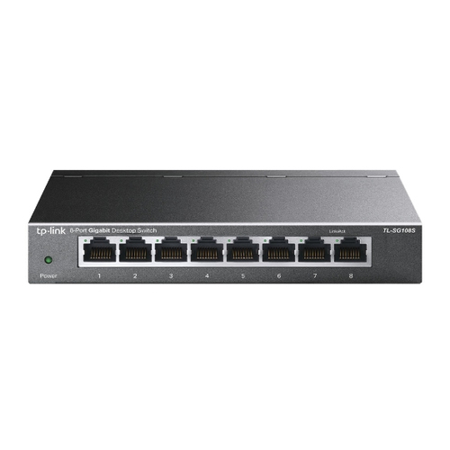 TP-Link Slēdzis 8x GE TL-SG108s metāla