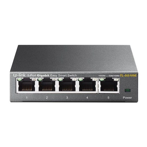 TP-Link TL-SG105E 1Gbit Tīkla komutators 5port