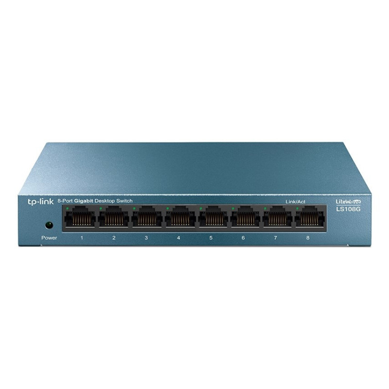 TP-Link 8 portu 10/100/1000Mbps galda tīkla