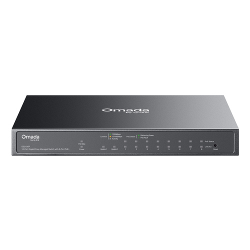 TP-Link Omada ES210GP tīkla slēdzis, pārvaldāms