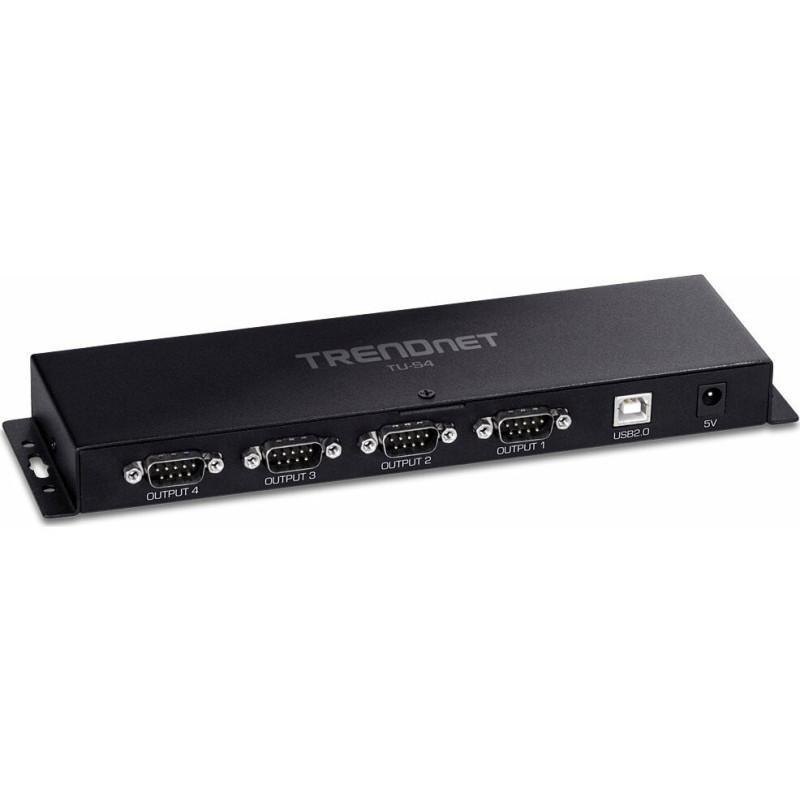 TRENDnet 4 portu USB uz seriālo