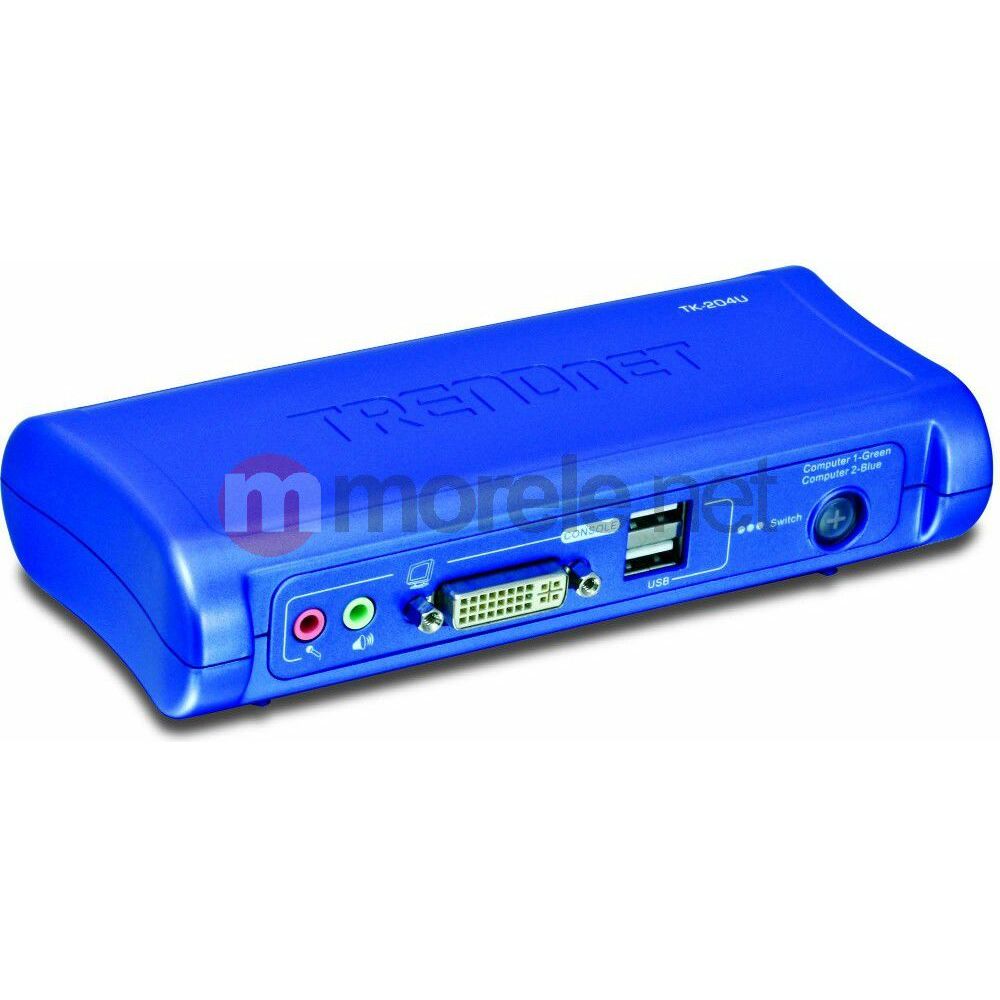Slēdzis TRENDnet 2 PORTU DVI/USB KVM