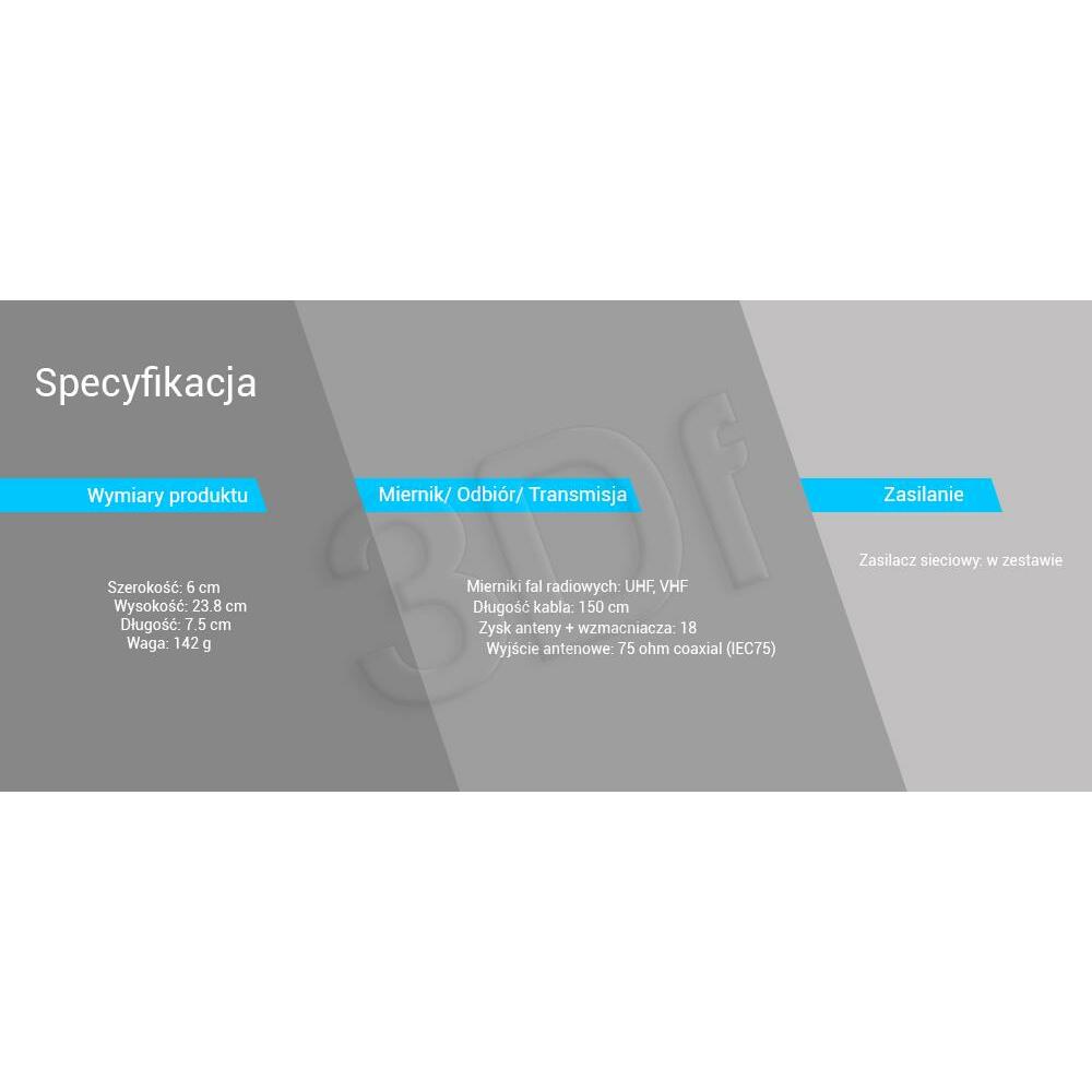 Philips SDV5100/12 Digitālā TV antena |