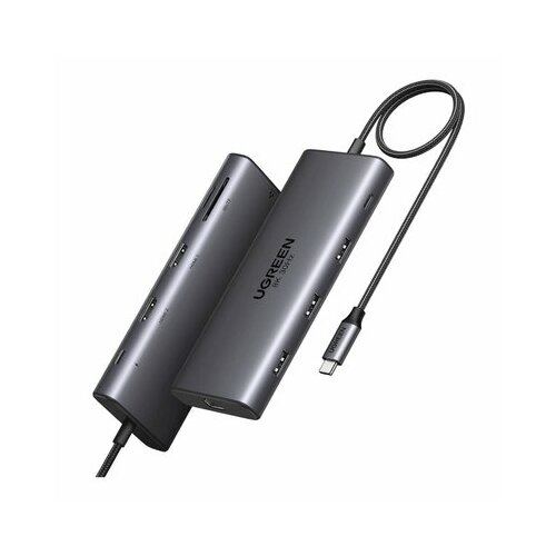 HUB UGREEN CM639 USB-C / 2xHDMI