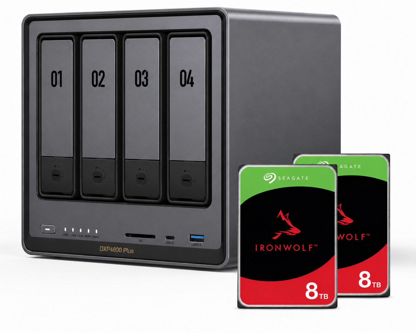 UGREEN NASync DXP4800 Plus NAS sistēma