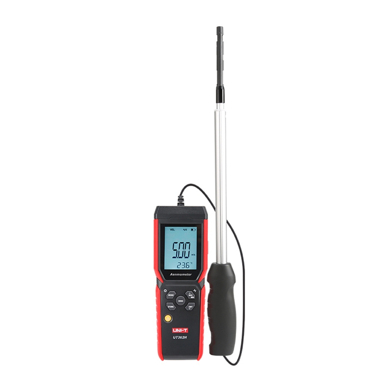Uni-T Samsung anemometrs 0~30m/s; -20~70C; 0~999900m/min