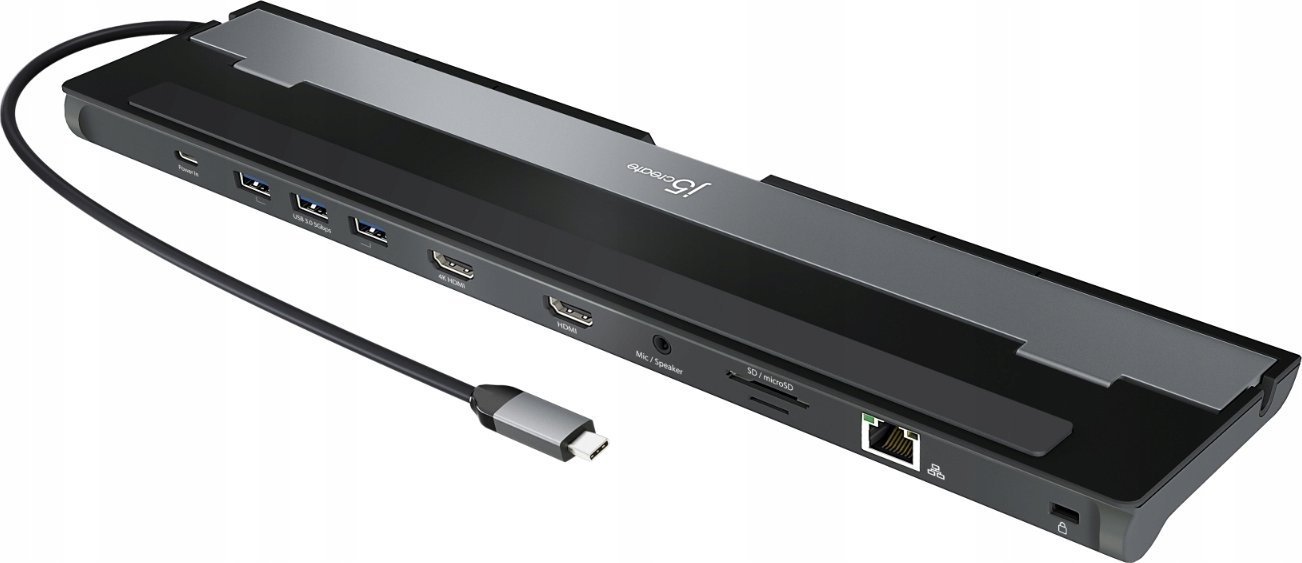 Stacija/replikators j5create USB-C (JCD542-N) | JCD542-N