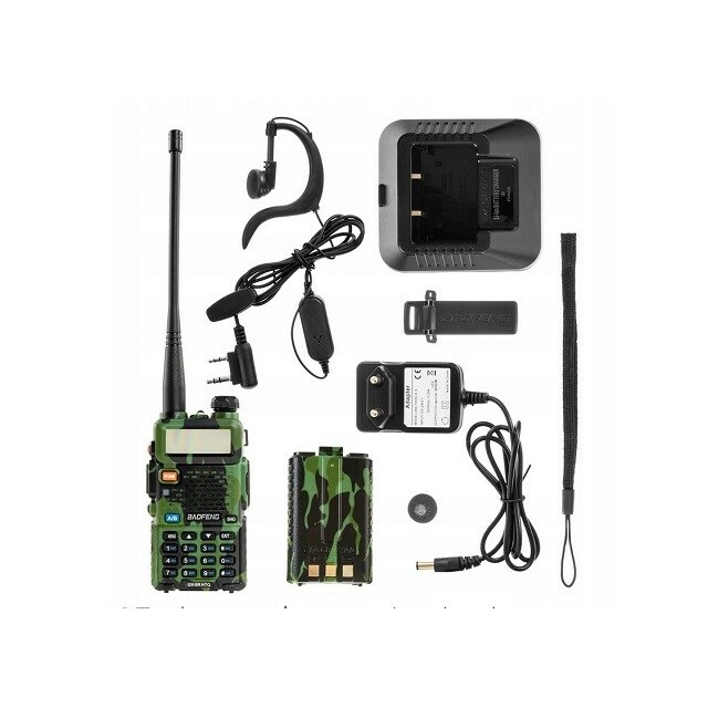 Baofeng UV-5R HTQ Camov divvirzienu radio