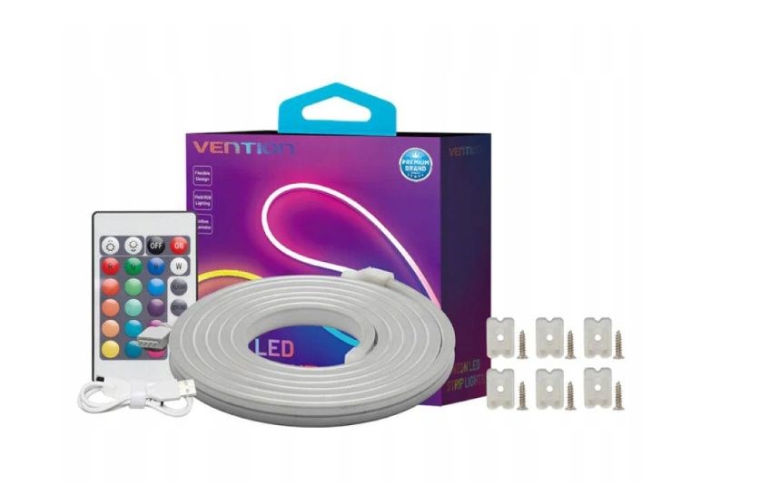 Vention Silicone Neon z pilotem IR