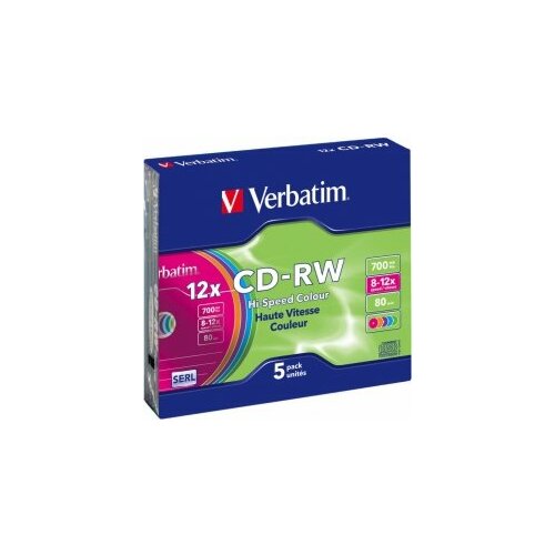 Verbatim Matricas CD-RW SERL 700 MB
