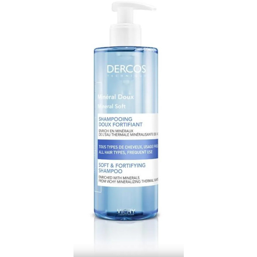 Vichy Dercos Mineral Šampūns 390
