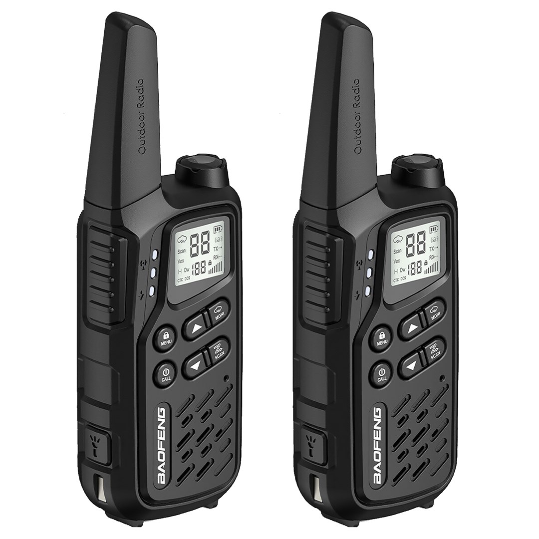 Divu gabalu Baofeng BF-T25E divvirzienu radio