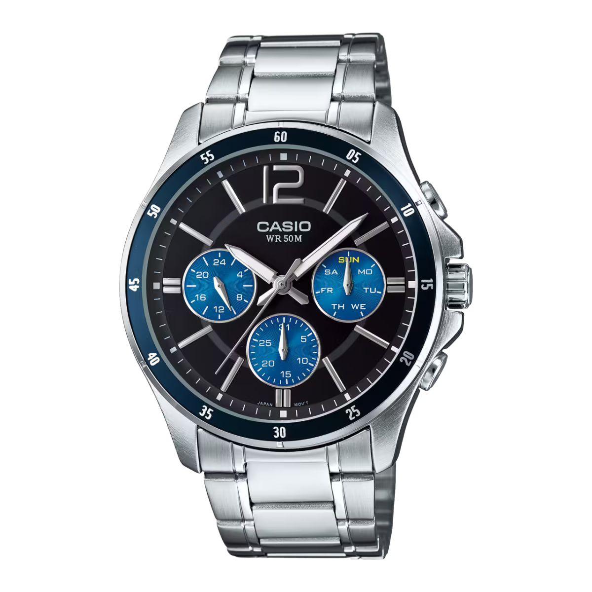 Pulkstenis CASIO vīriešu MTP1374D2AVDF (47MM) |