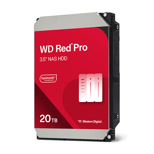 Servera disks WD Red Pro 20TB