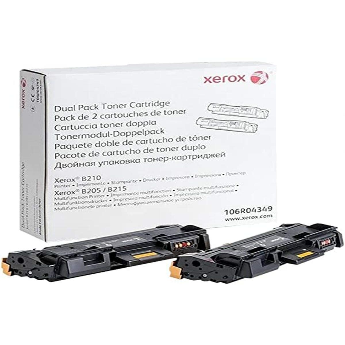 Toner Xerox Black Oriģināls (106R04349) |