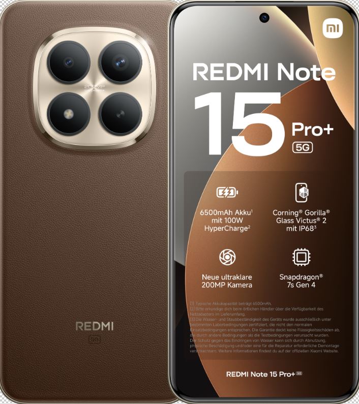 Viedtālrunis Xiaomi Redmi Note 15 Pro+