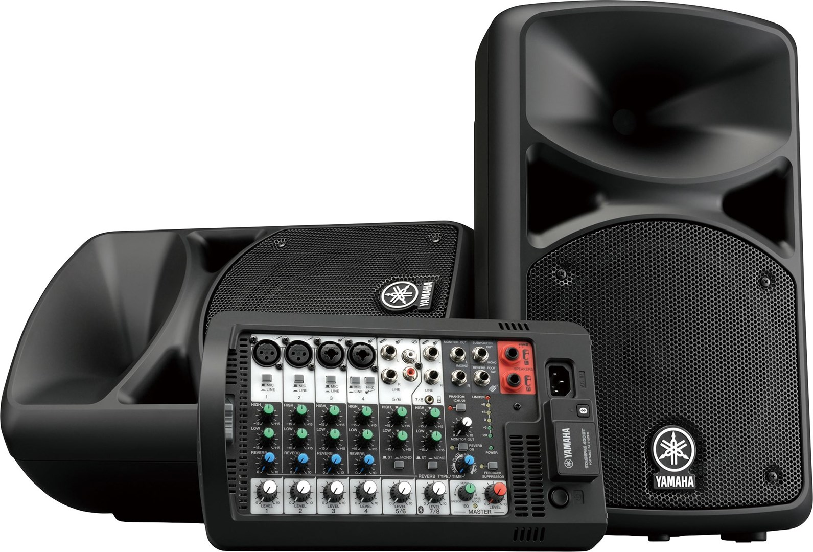Yamaha Stagepas 400BT - pārnēsājama PA